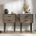 Middlebrook Notto Mid-Century Nightstand (Set of 2)