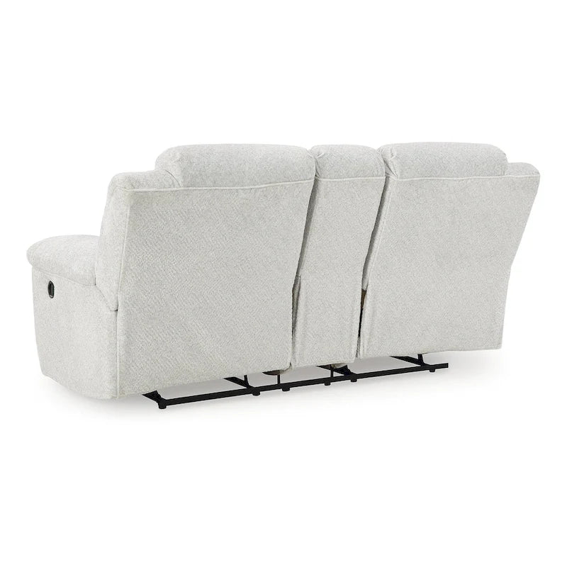 Signature Design by Ashley Frohn Double Reclining Loveseat with Console - 80W x 40D x 42H