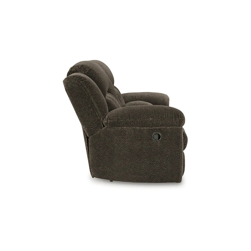 Signature Design by Ashley Frohn Double Reclining Loveseat with Console - 80W x 40D x 42H