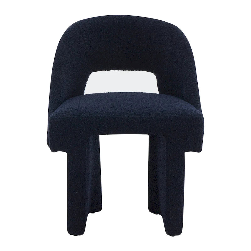 Boucle Set of 2 Modern Elegant Upholstered Accent Chair with MDF Wood Frame for Home Office Living Room & Bedroom