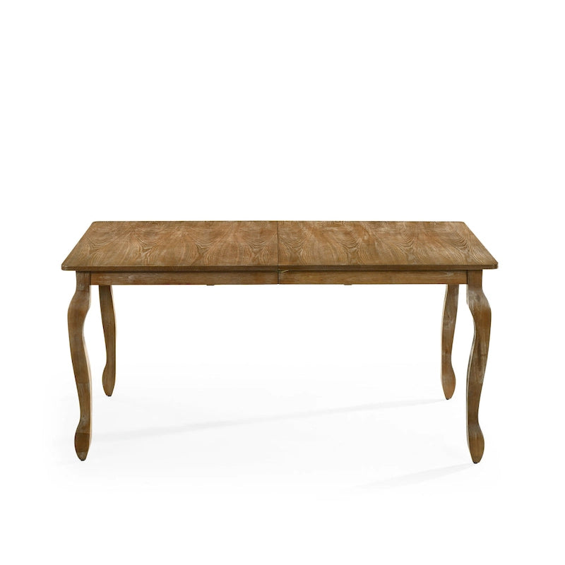 Regan Wood and Cane Upholstered Expandable 7 Piece Dining Set by Christopher Knight Home