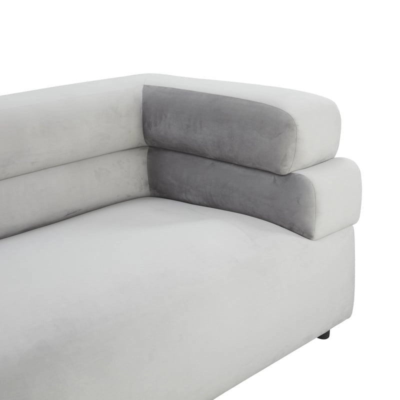 Elsa Upholstered Sofa by Inspire Me Home Decor