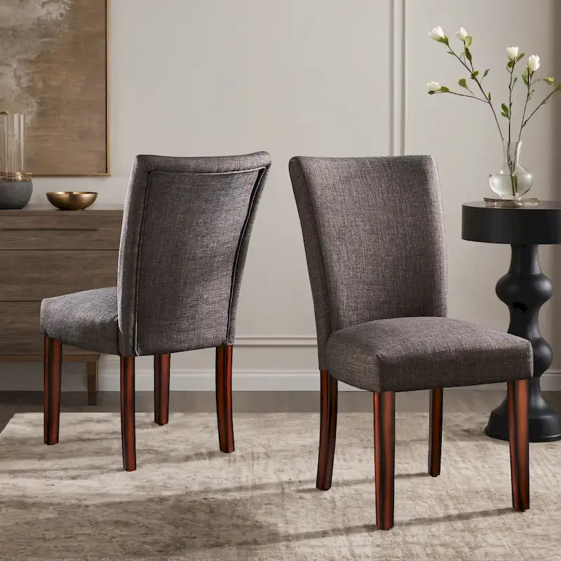 Dinant Upholstered Parsons Dining Chairs (Set of 2)