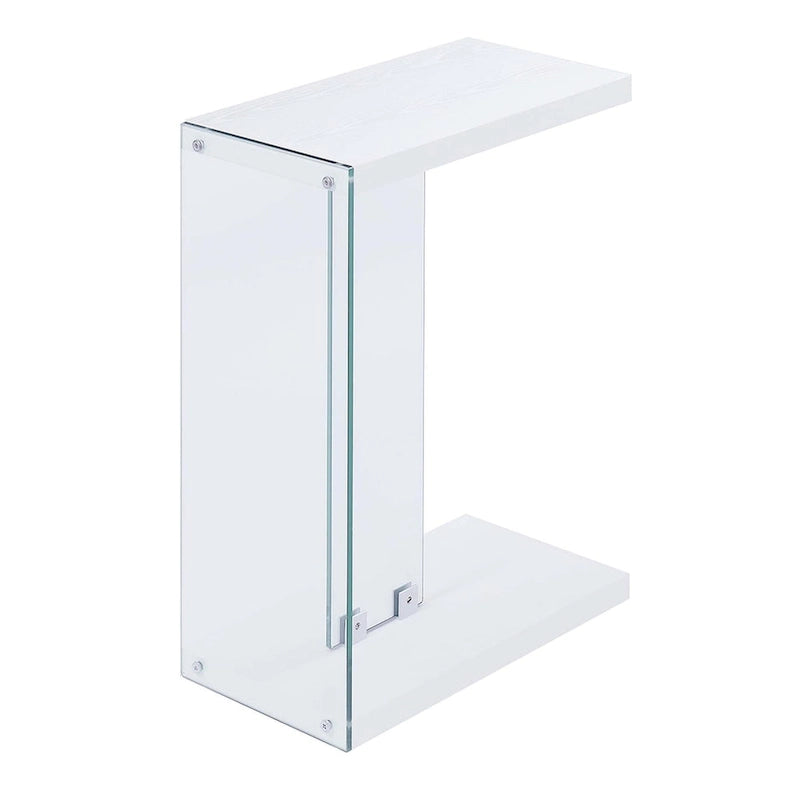 Convenience Concepts SoHo Glass C End Table
