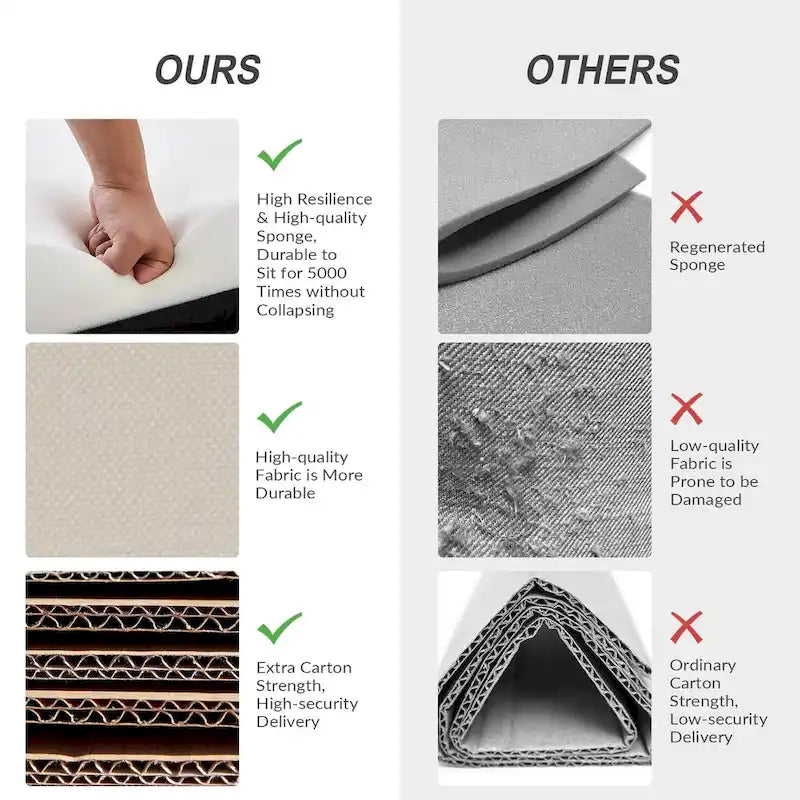 Francis Mid-century Modern Upholstered Armchair with Sloped Arms and Solid Wood Legs by HULALA HOME