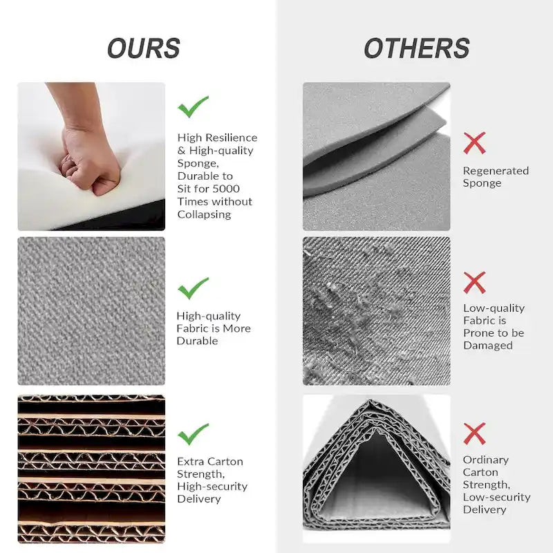 Francis Mid-century Modern Upholstered Armchair with Sloped Arms and Solid Wood Legs by HULALA HOME