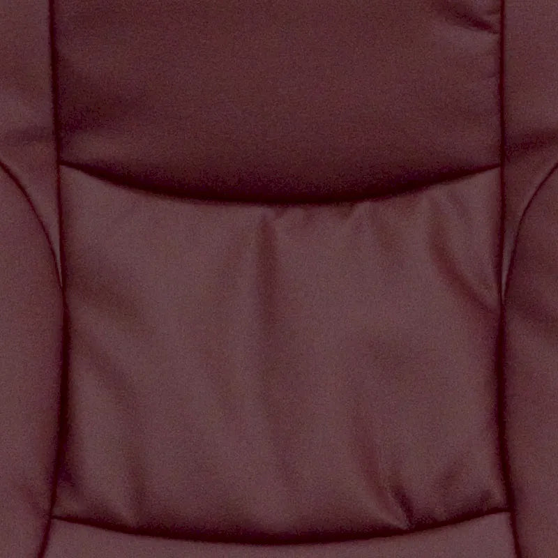 Contemporary Multi-Position Recliner and Ottoman with Wrapped Base