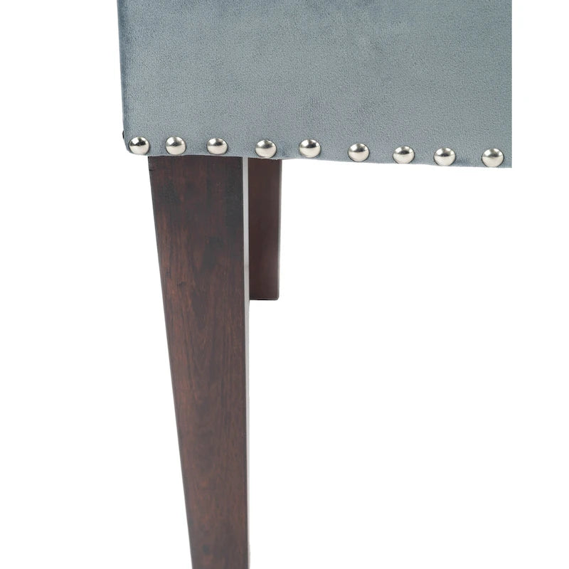 Mid Century Modern Tufted Upholstered Living Room Bench