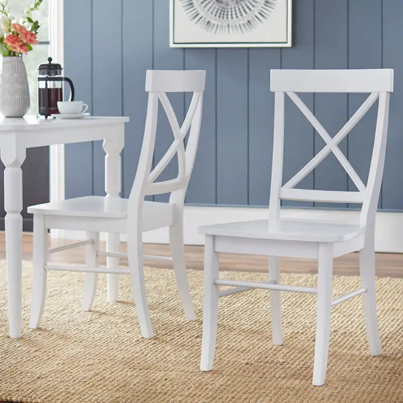Simple Living 7-piece Albury Cross Back Dining Set
