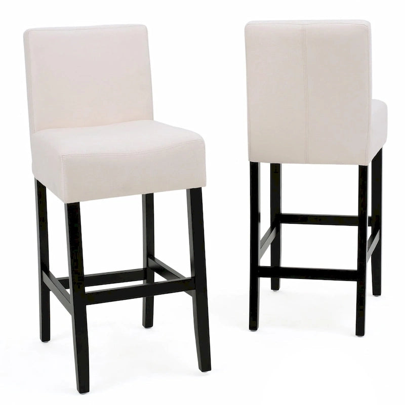 Lopez 26-inch Fabric Counter Stool (Set of 2) by Christopher Knight Home - 26