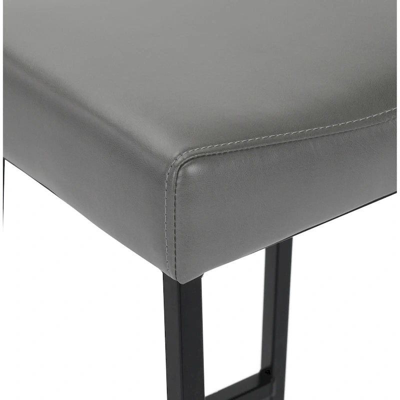 Amber 26 Counter Stool Smokey Grey (Set of 2) - Seat Height 26