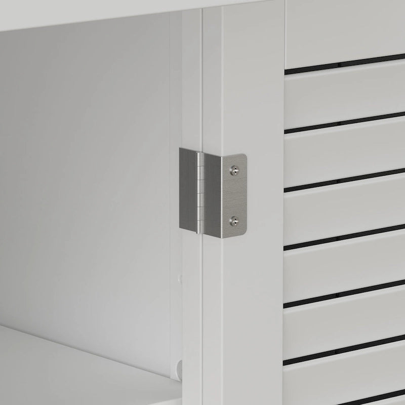 Timehcee 30Shoe Cabinet Storage Cabinet Doors Wooden Floor Cabinet