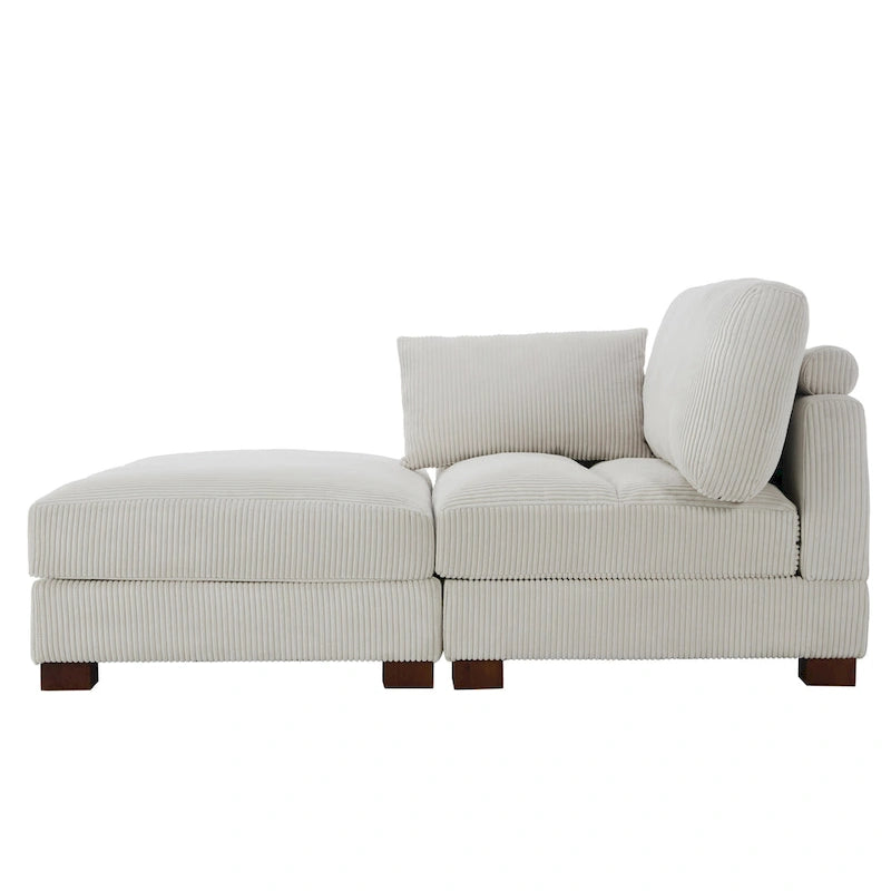 88 Convertible Larger Couch Modular Sectional Sofa Set