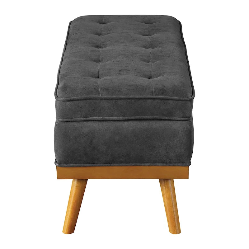 Carson Carrington Sastamala Mid-century Storage Bench