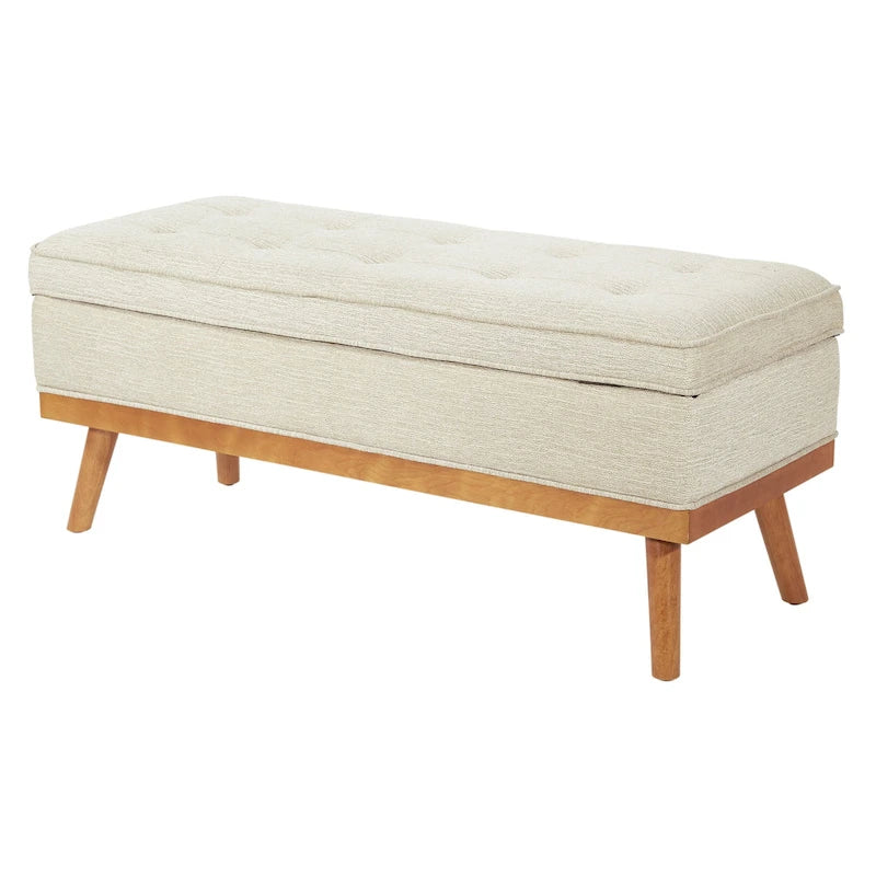 Carson Carrington Sastamala Mid-century Storage Bench