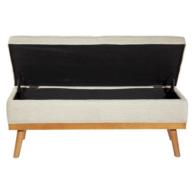 Carson Carrington Sastamala Mid-century Storage Bench