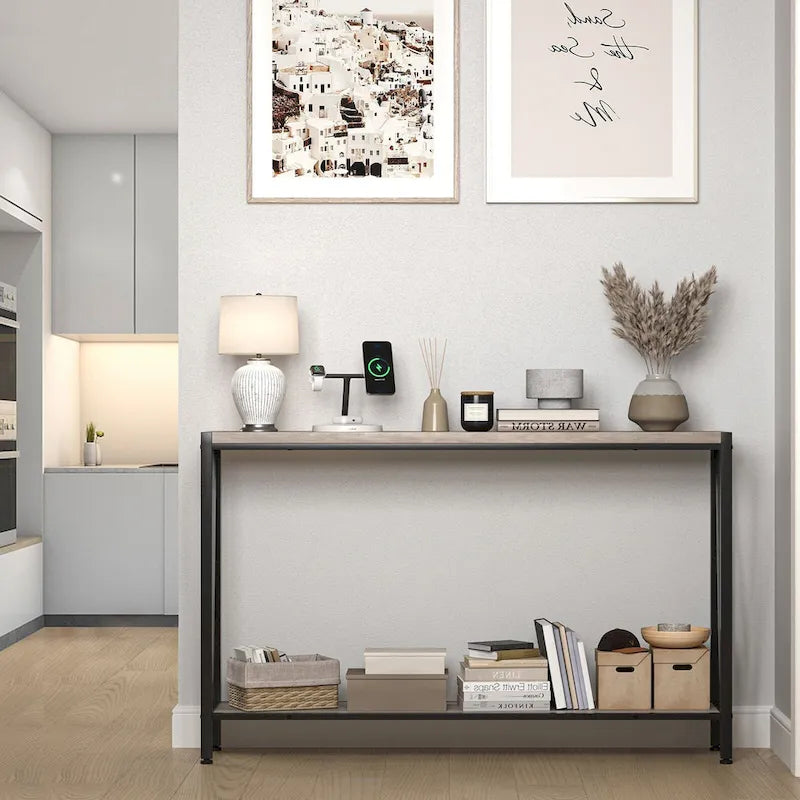 39.4 Behind Couch Table, Narrow Sofa Table