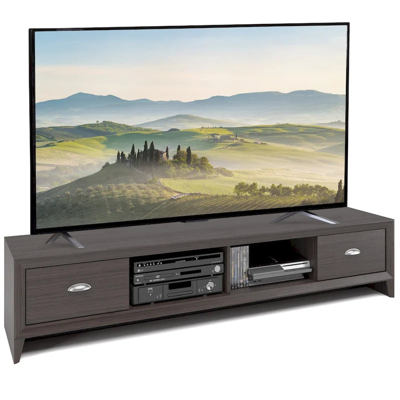 Lakewood Extra Wide Low Profile TV Stand, for TVs up to 85