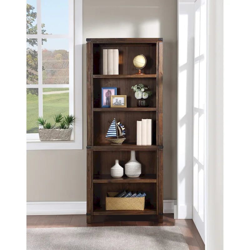 Baton Rouge 72-inch Bookcase