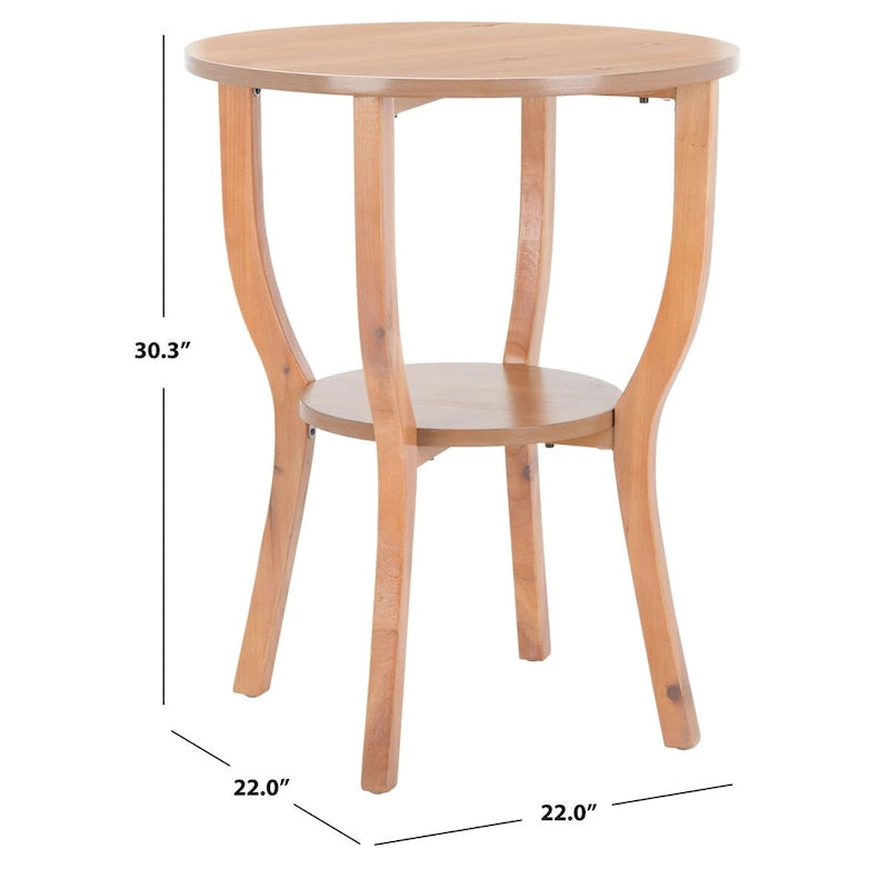 SAFAVIEH Maryann Accent Table - 22 x 22 x 30.3 - 22Wx22Dx30H
