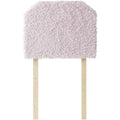 Mo' Fluffy Feathers College Headboard with Legs - Plush Texture