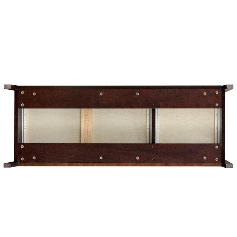 6 Drawer Dresser Bar Storge Cabinet Lockers with Retro Round Handle