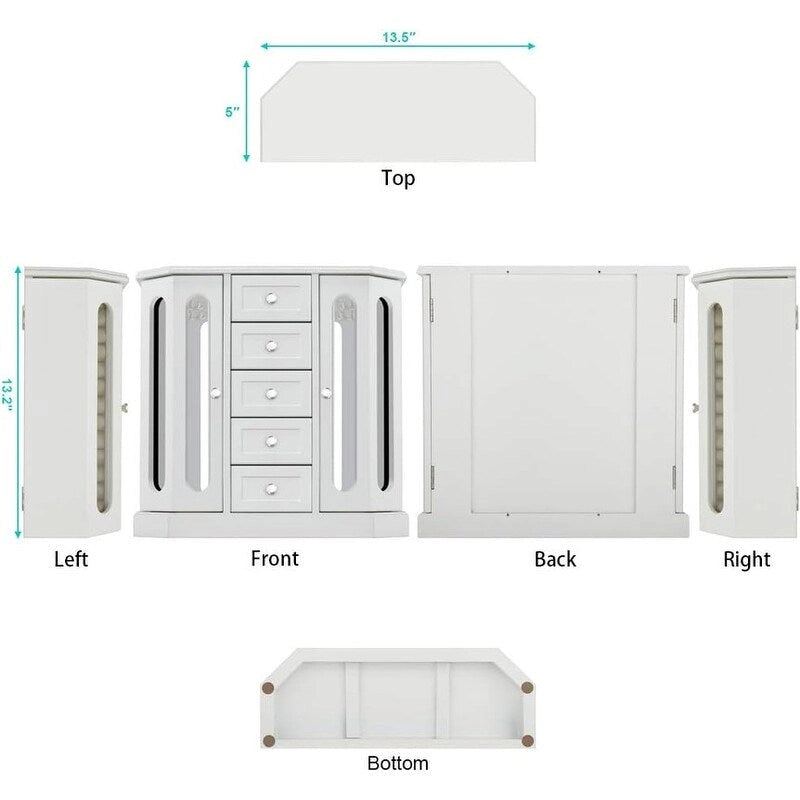 Jewelry Box - 5D x 13.5W x 13.2H