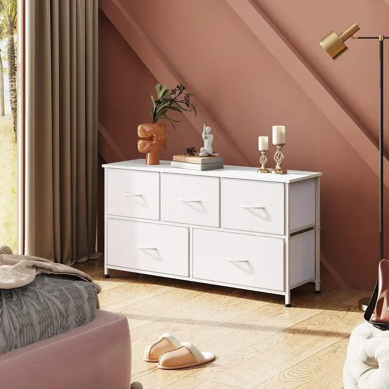 Dresser for Bedroom with 5 Drawers