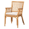 Maisa Bohemian Light Honey Rattan Arm Chair