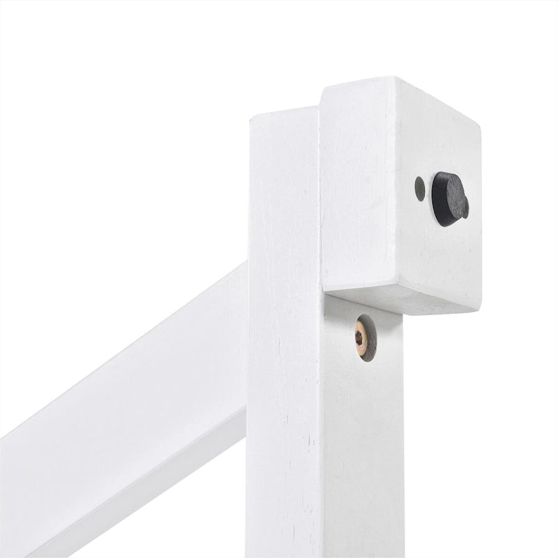 Rustic Farmhouse 5-Piece Counter Height Dining Table Set