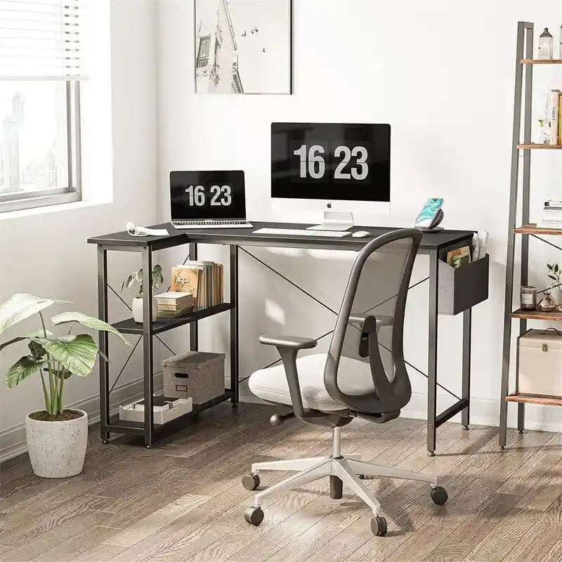40 Inch Small L Shaped Computer Desk