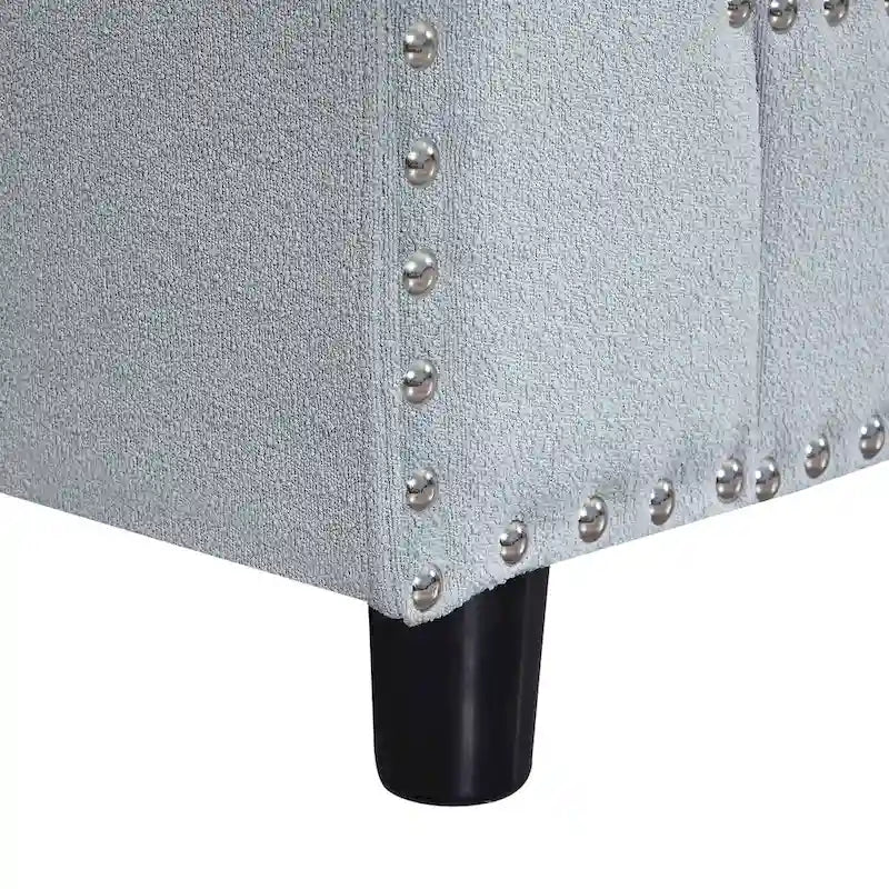 Merax Linen L-shaped Modular Sectional Sofa with Cushions